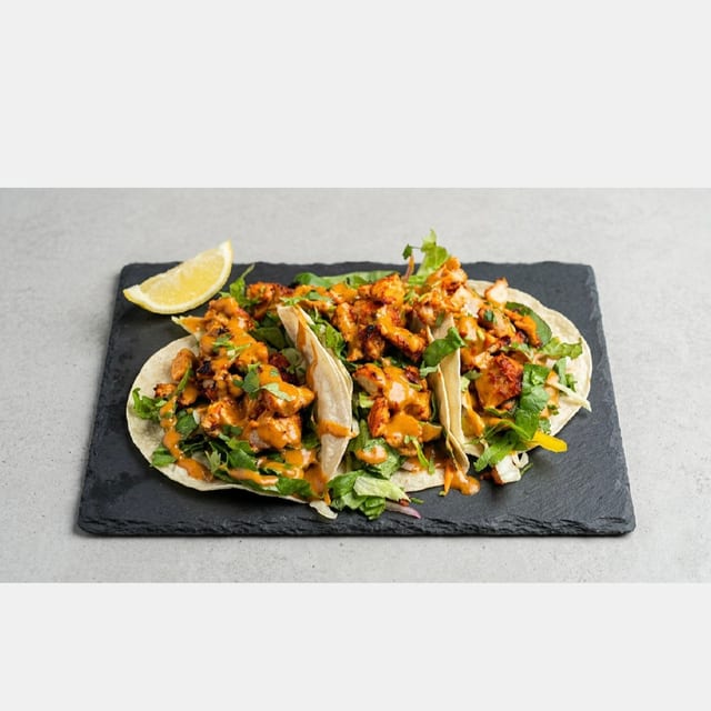 Paneer Tikka Tacos.