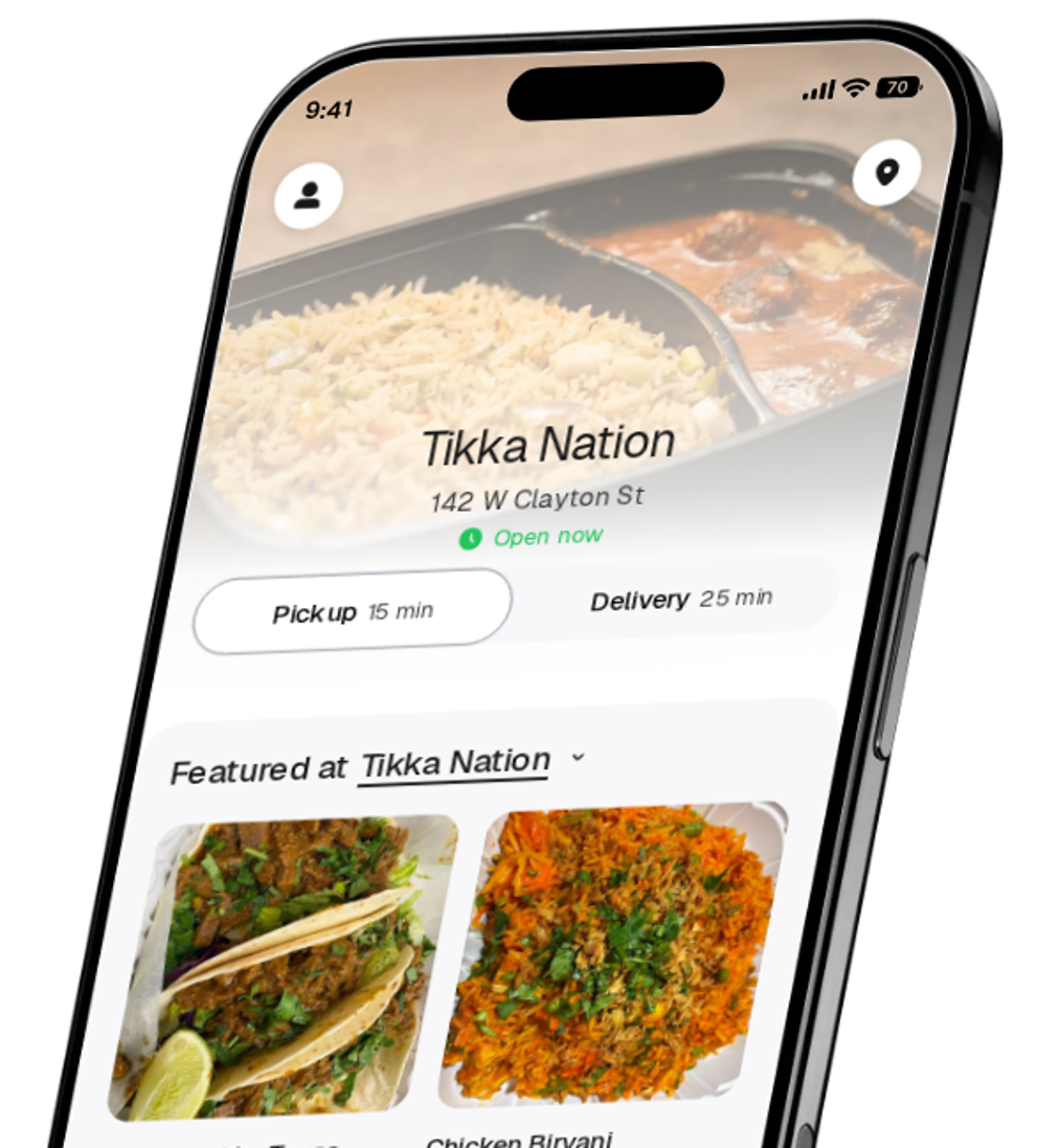 Tikka Nation app preview