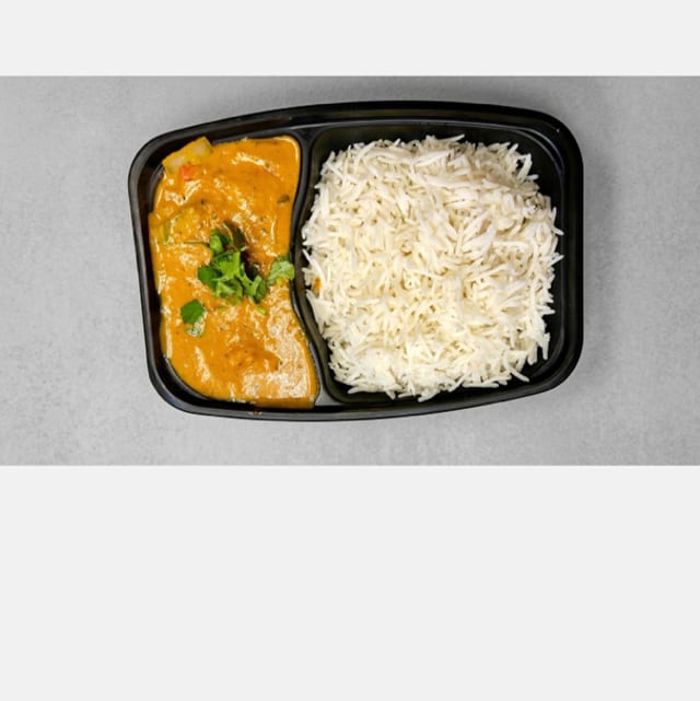 Mixed Vegetables with Rice Box.