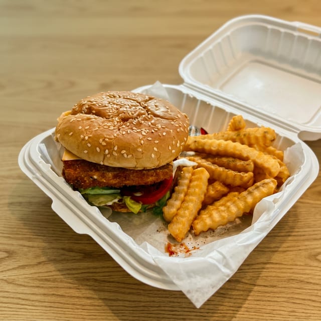 Vegetable Burger.