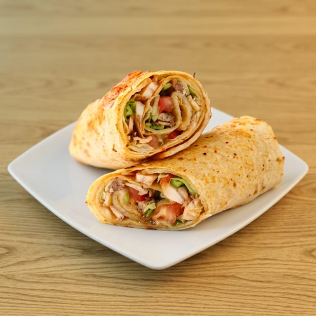 Chicken Tikka Wrap.