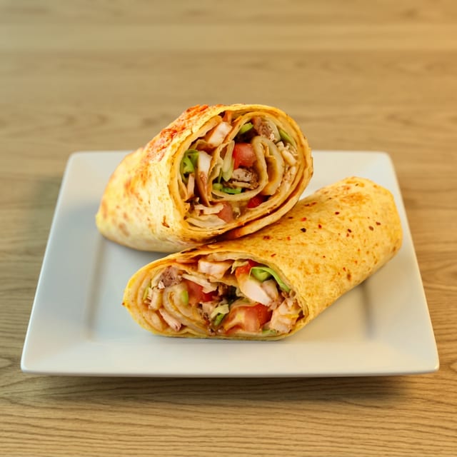 Vegetable Wrap.