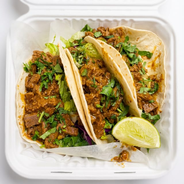 Chicken Tikka Tacos.